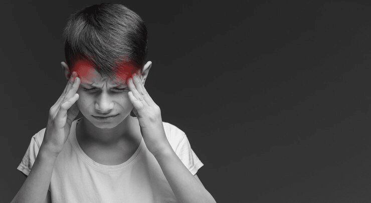 أعراض وجع الرأس عند الصغار
