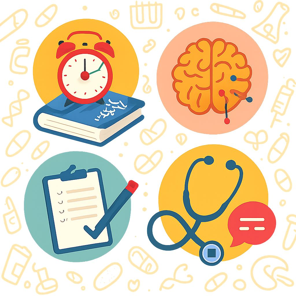 نصائح مهمة للمذاكرة لطلاب الطب