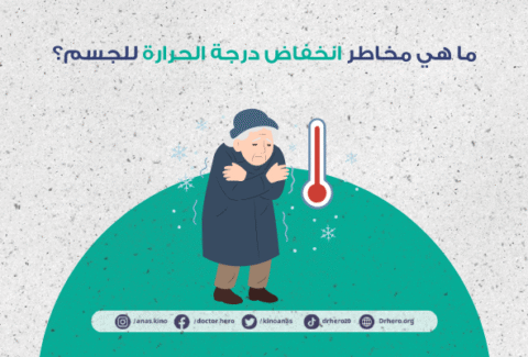 مخاطر انخفاض حرارة الجسم
