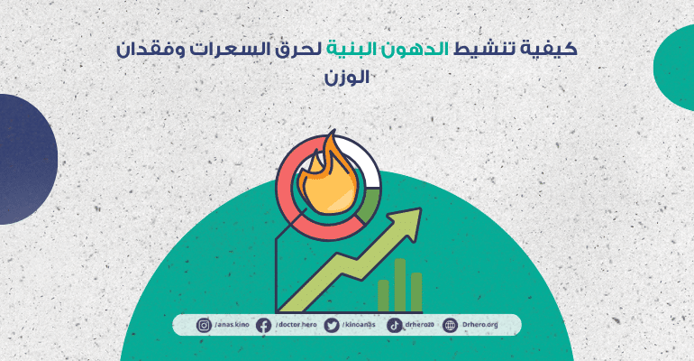 تنشيط الدهون البنية لحرق السعرات