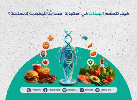تأثير الجينات على استجابة الجسم للغذاء