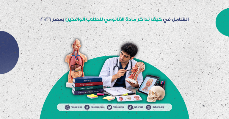 كيف تذاكر مادة الأناتومي